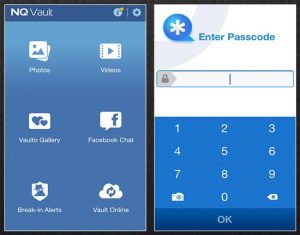 NQ Mobile Vault Android